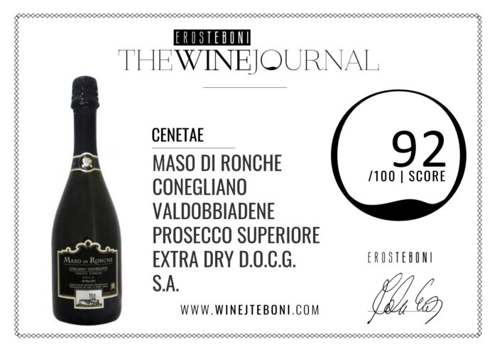 CONEGLIANO VALDOBBIADENE D.O.C.G. EXTRA DRY - immagine 3