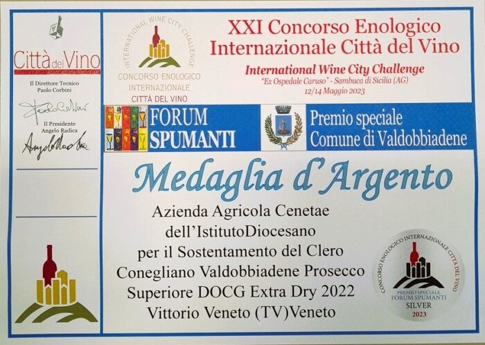 CONEGLIANO VALDOBBIADENE D.O.C.G. EXTRA DRY - immagine 8